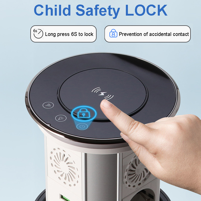 Kitchen Appliances Uk - AU/EU/FR/IS/KR/UK/US/MX/BR Tuya Pop Elektrische Lift Socket