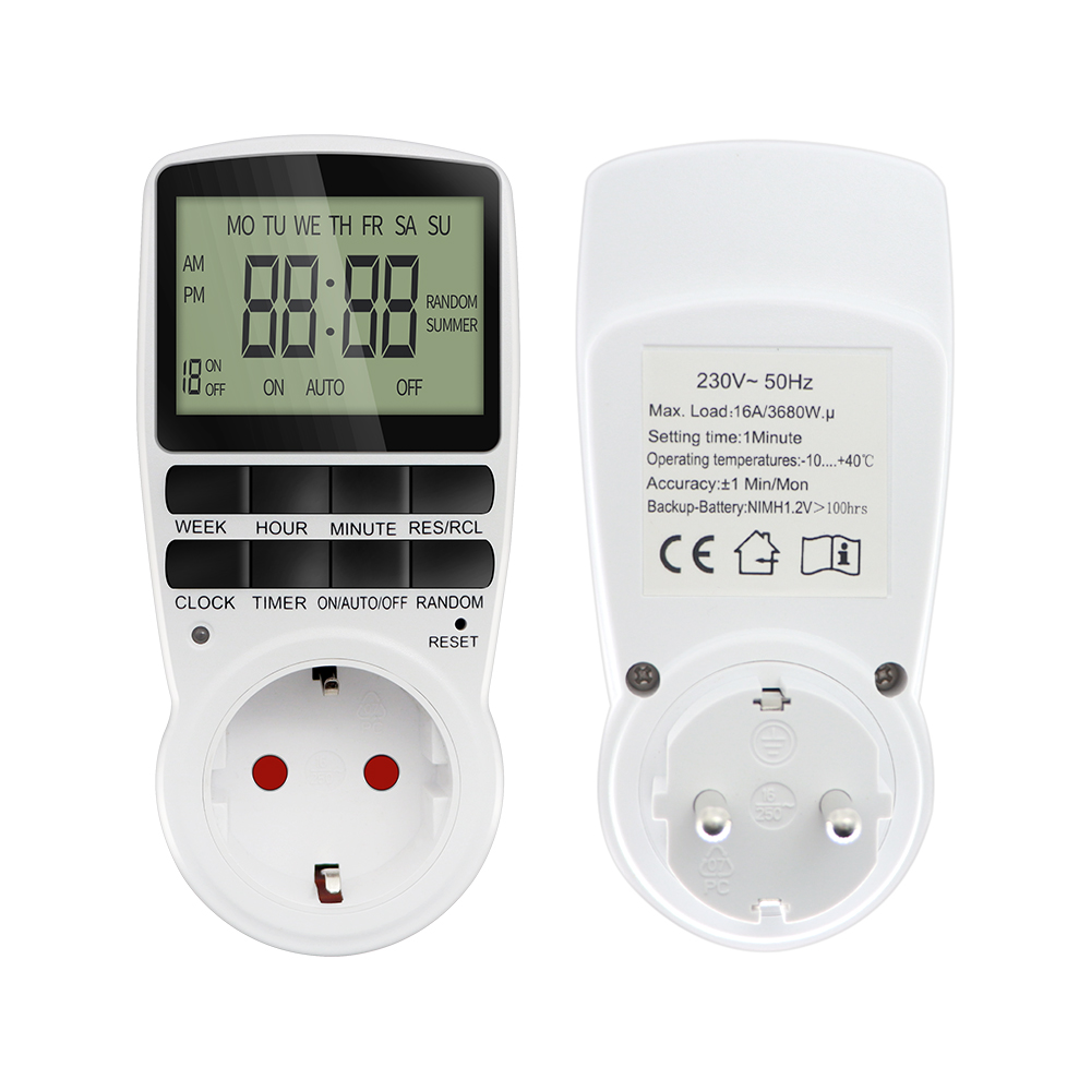 Kitchen Appliances Uk - Elektronische Digitale Tijdschakelaar Kookwekker Outlet Programmeerbare