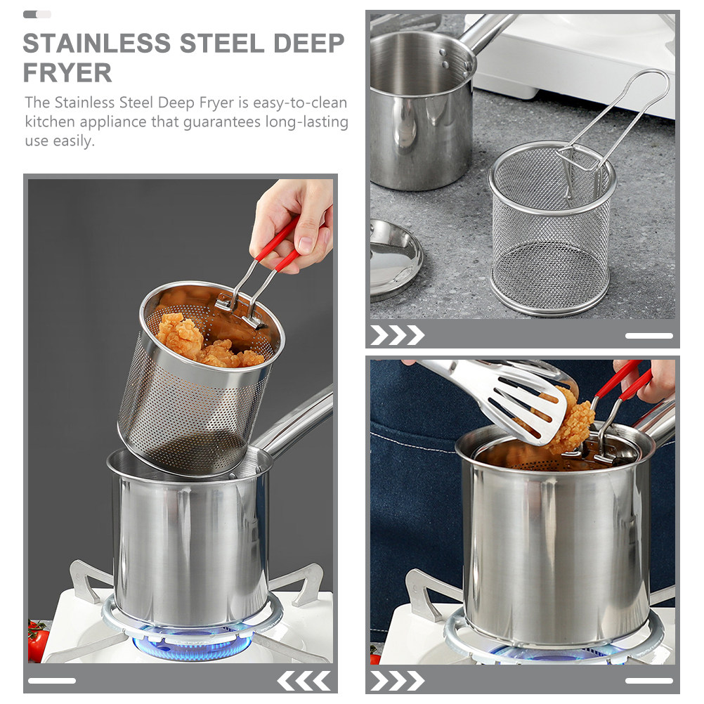 1 Set Huishoudelijke Friteuse  - Deep Fryer Stainless recensie en prijs