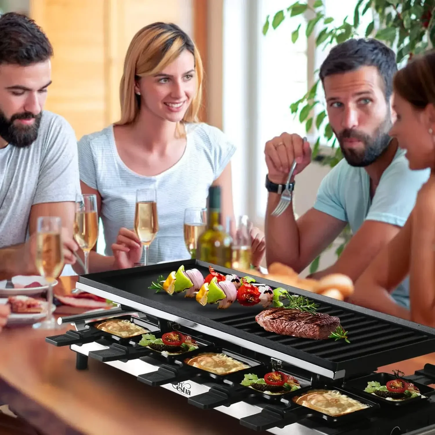 Artestia Raclette Tafelgrill,  - Raclette Grill Table recensie en prijs