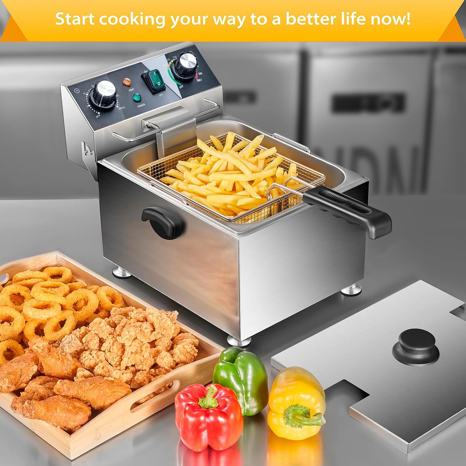 Elektrische friteuse - 13L 13. - Deep Fryer Stainless recensie en prijs