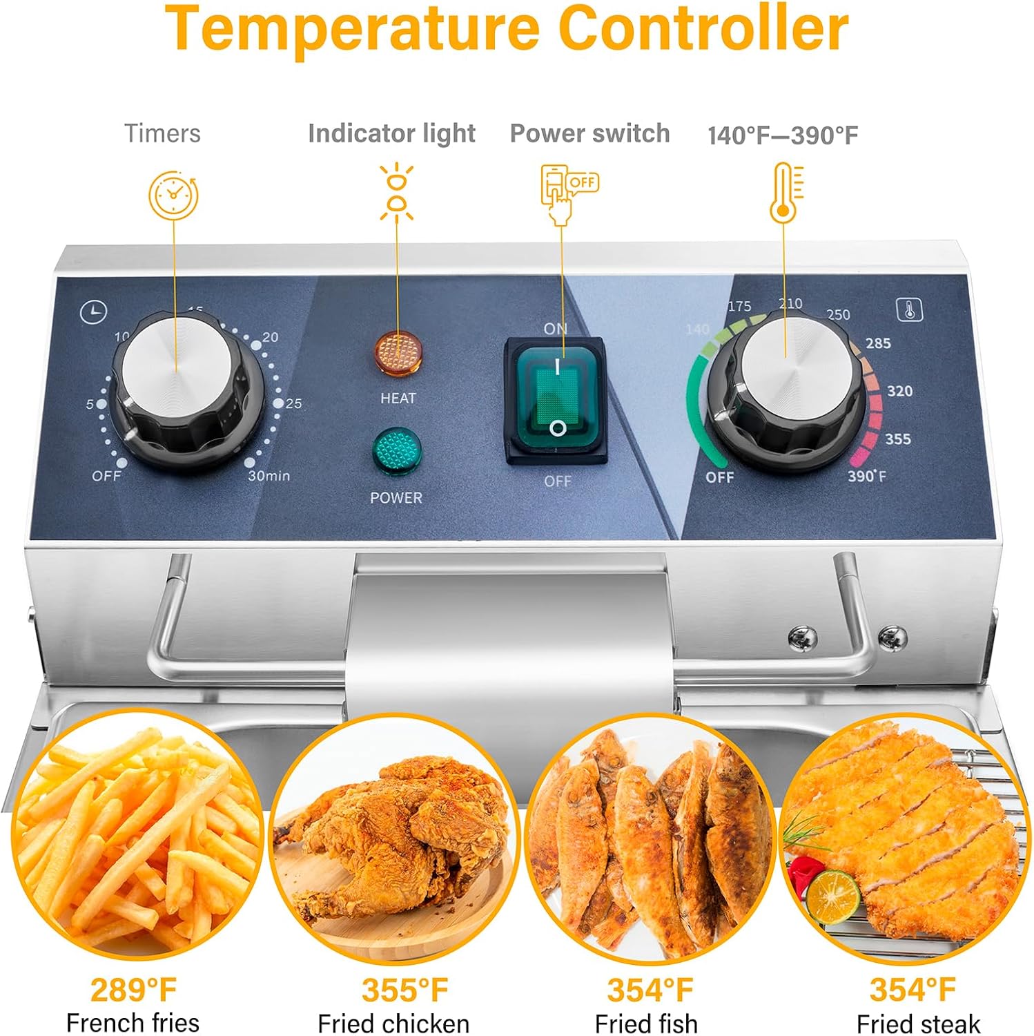 Elektrische friteuse - 13L 13. - Deep Fryer Stainless recensie en prijs