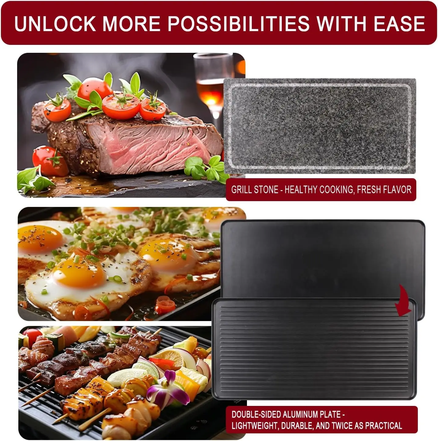 1700W Raclette Elektrische Par - Raclette Grill Table recensie en prijs