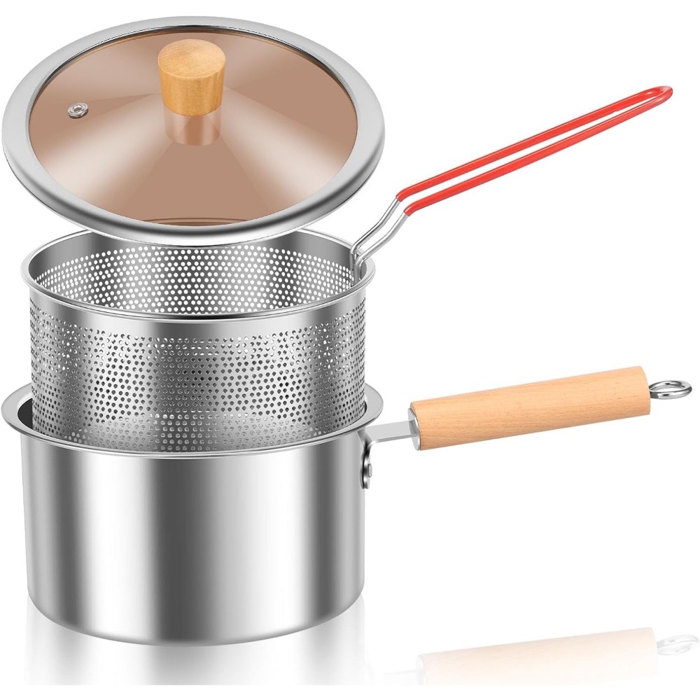 2,5L roestvrijstalen frituurpa - Deep Fryer Stainless recensie en prijs