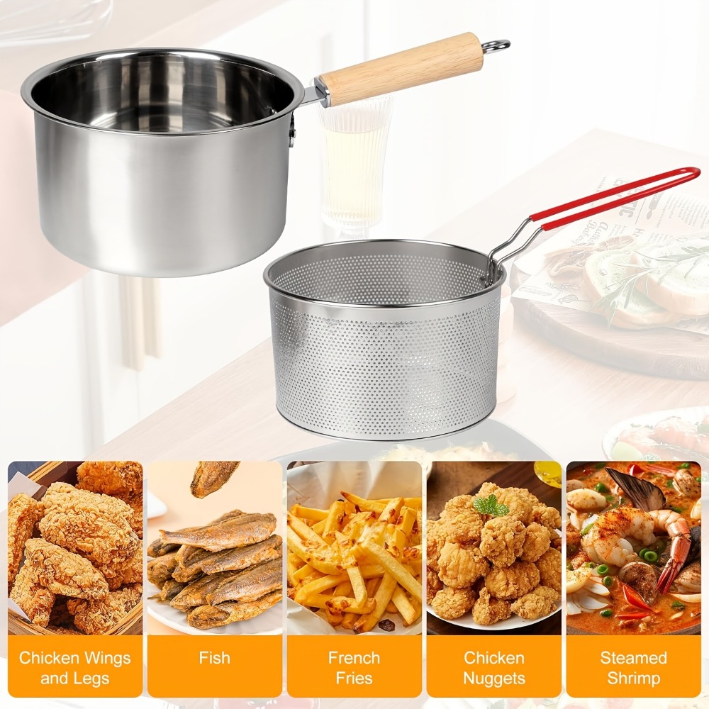 2,5L roestvrijstalen frituurpa - Deep Fryer Stainless recensie en prijs