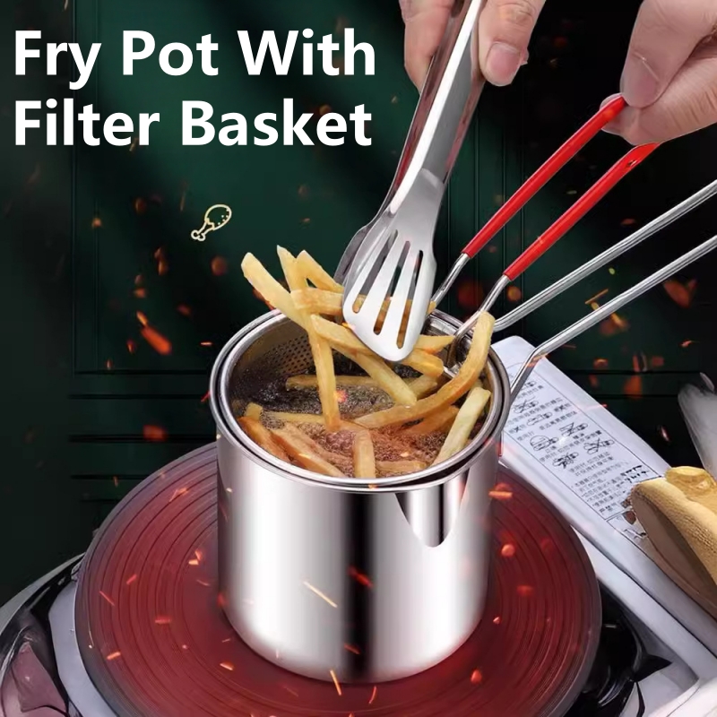 Frituurpan van 304 roestvrij s - Deep Fryer Stainless recensie en prijs