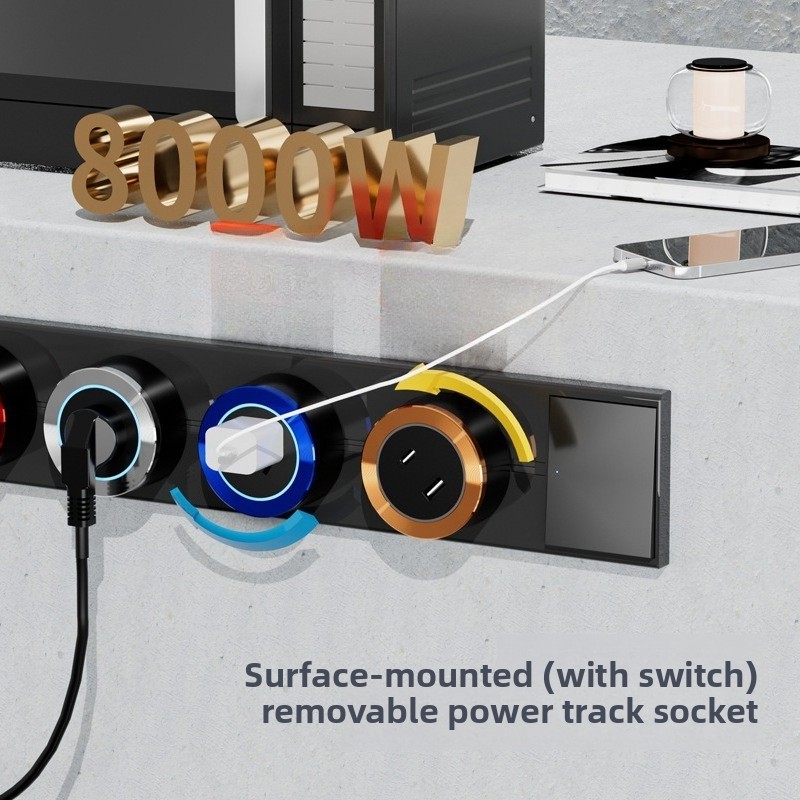 Verplaatsbare wandcontactdoos, - Kitchen Appliances Uk recensie en prijs