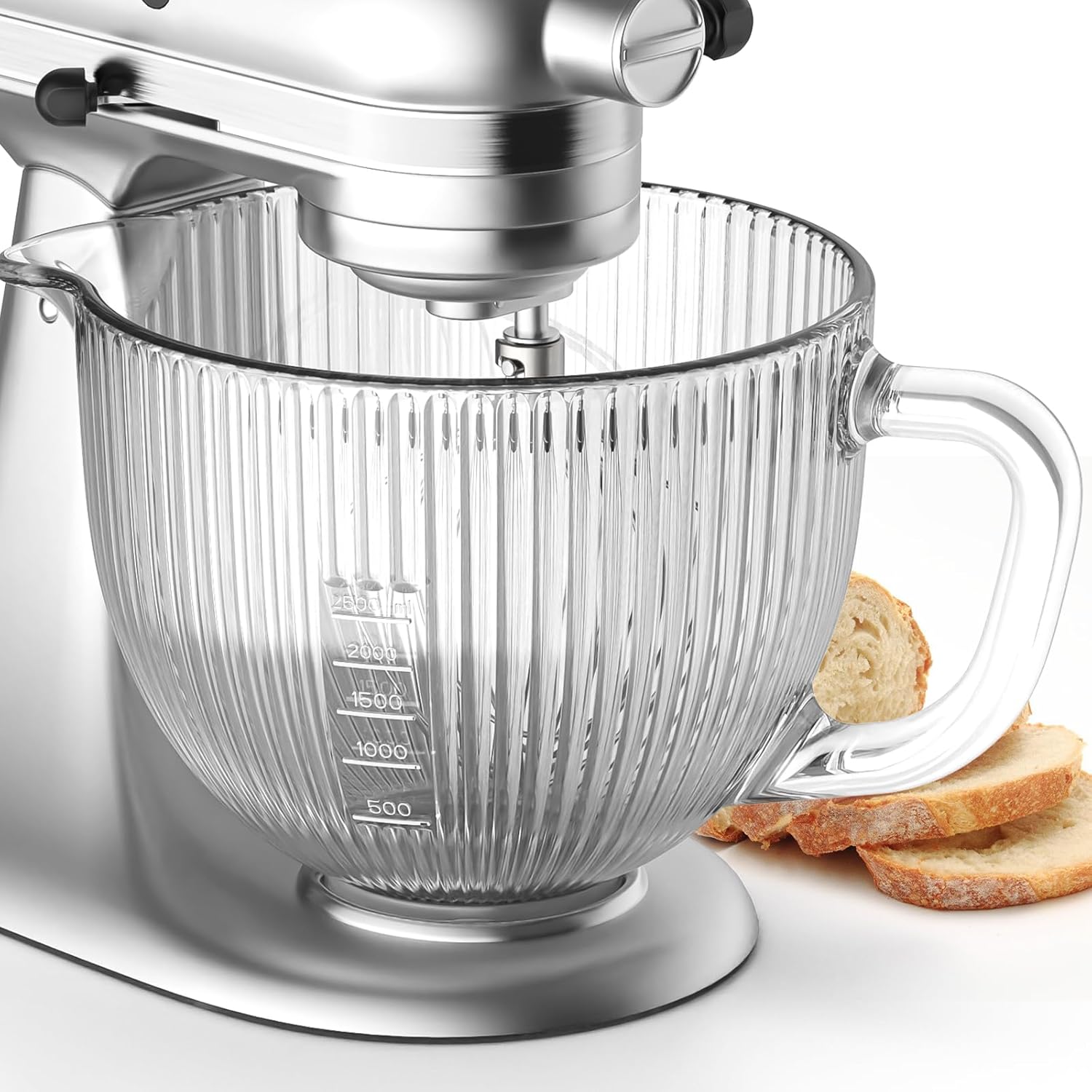 GVODE glazen kom voor Kitchena - Stand Mixer Bowl recensie en prijs
