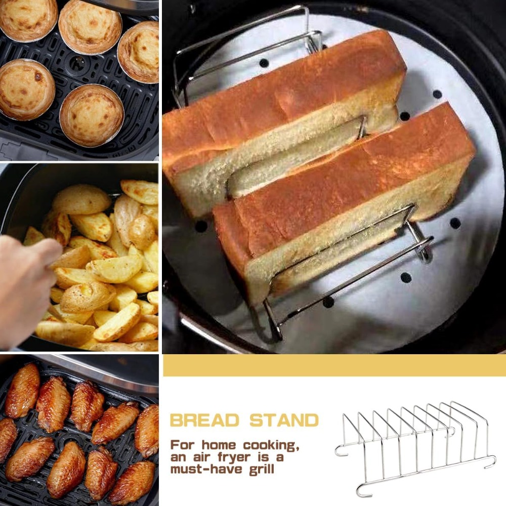 1 Stuks Rvs Toast Broodrek Koe - Deep Fryer Stainless recensie en prijs