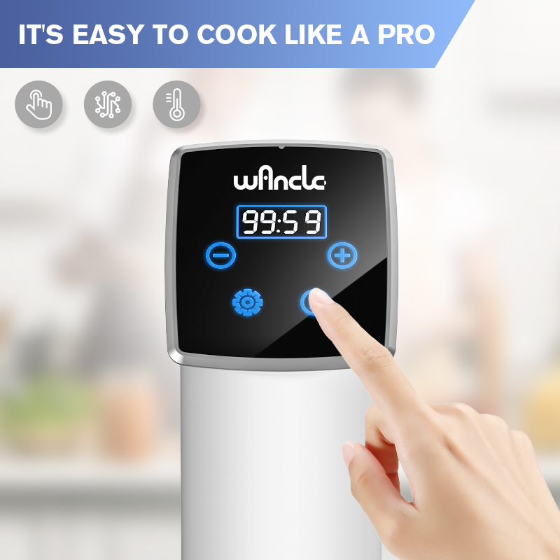 Wancle 1100W Waterdichte Vacuü - Deep Fryer Stainless recensie en prijs