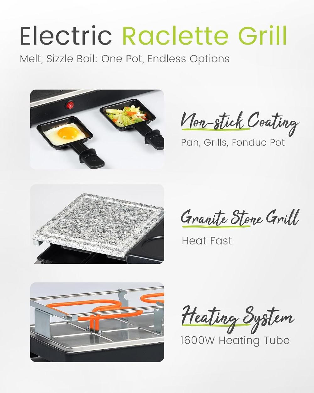 Raclette Tafelgrill - Elektris - Raclette Grill Table recensie en prijs