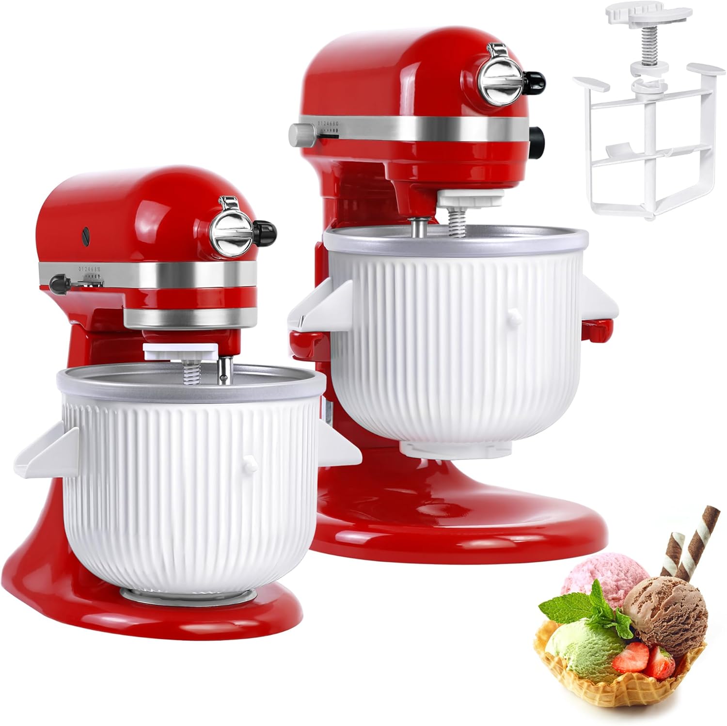 IJsmachine-opzetstuk voor Kitc - Stand Mixer Bowl recensie en prijs