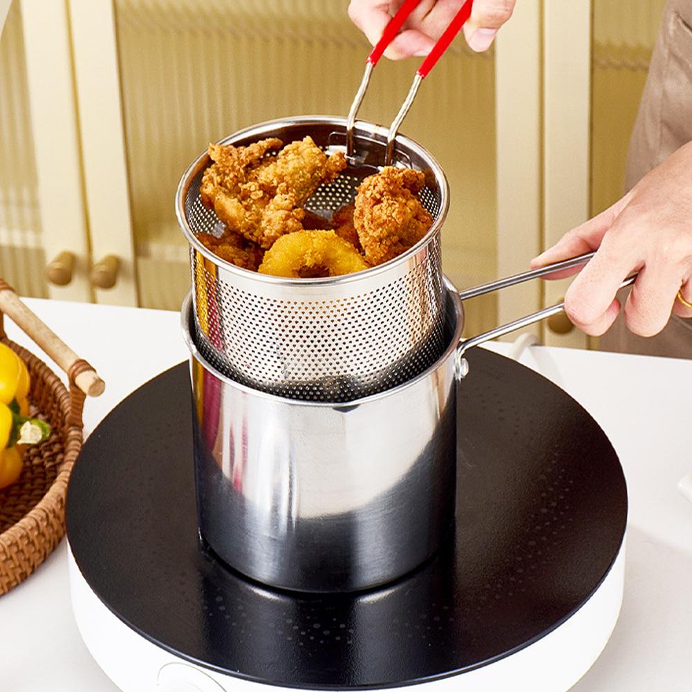 Roestvrijstalen frituurpan met - Deep Fryer Stainless recensie en prijs